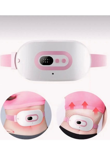 Premium Seri Taşınabilir Titreşimli Sıcak Tutan Regl Ağrıları Için Dijital Özel Gün Kemeri modelleri