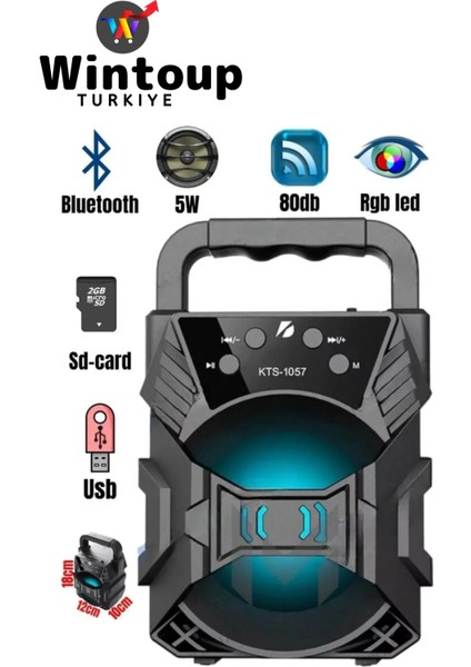 KTS-1057 Bluetooth Hoparlör