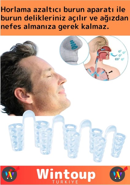 Premium Seri Burun Delik Açıcı - Uyku Burun Delik Aparatı x 4 Adet modelleri