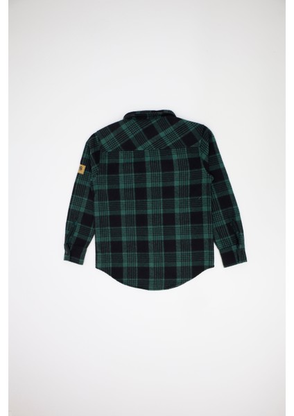 Genç Çıtçıtlı Cepli Oduncu Gömleği modelleri