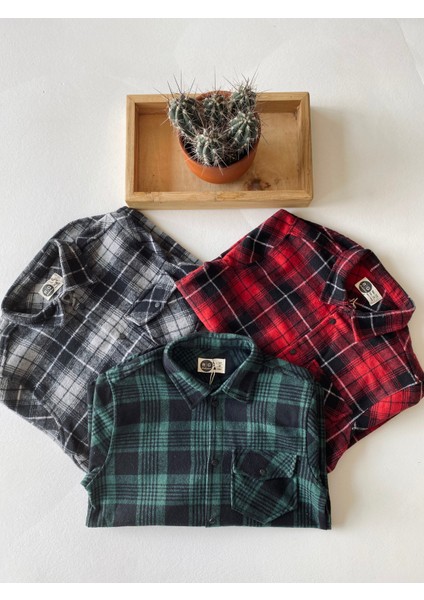 Genç Çıtçıtlı Cepli Oduncu Gömleği fırsatları