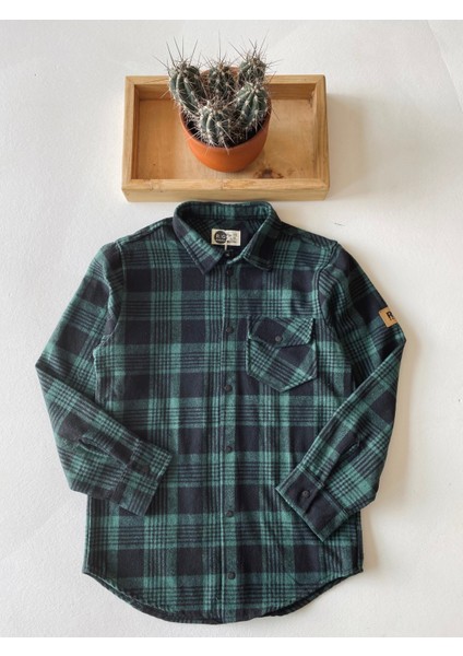 Genç Çıtçıtlı Cepli Oduncu Gömleği indirimleri