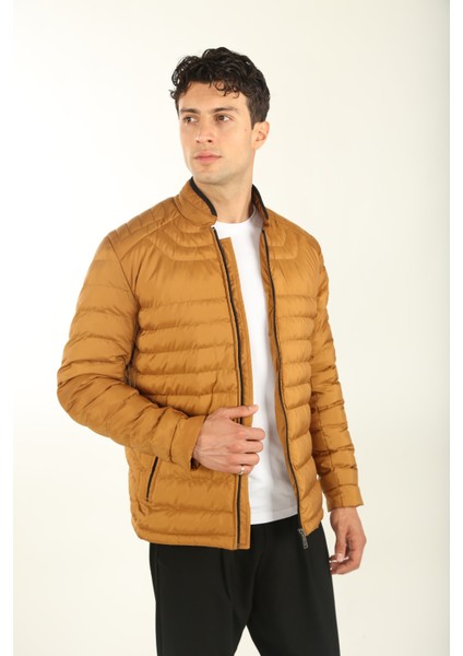 Brg Erkek Hardal Renk Elyaf Dolgulu Mont Rüzgar Geçirmez 80162-0043 modelleri