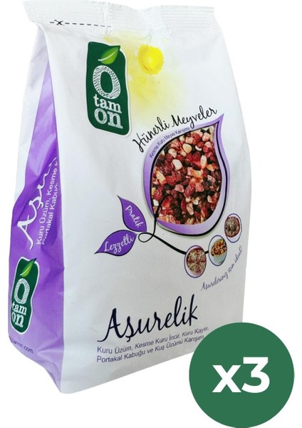 Aşurelik Meyve Karışımı 400G x 3 Adet