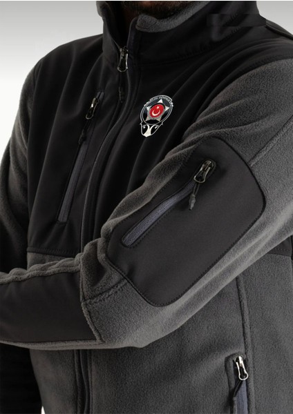 ÖZEL GÜVENLİK POLAR GRİ FÜME RENK