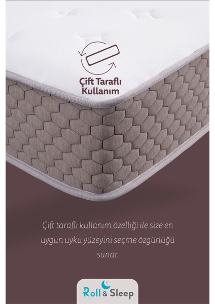 Roll & Sleep Dual Comfort Premium Torba Yay Sistemli Rol Pack Yatak