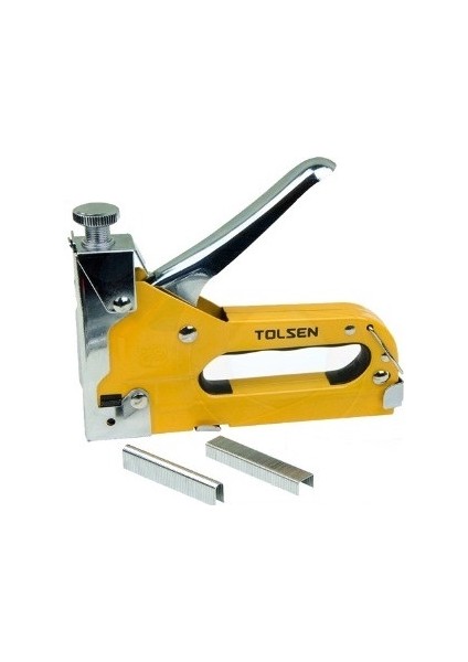 43020 TOLSEN Zımba Tabancası (Endüstriyel) +Zımba Teli 500 Adet 0,7*8*11,3mm + Zımba Teli 4,8 5 DEĞERLENDIRME1000 Adet 0,7*10*11,3 mm