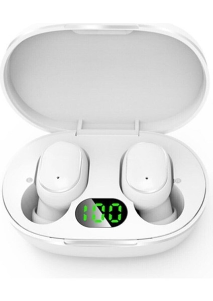 Çift Mikrofonlu Tws Kablosuz Bluetooth Kulaklık Powerbank Kutulu