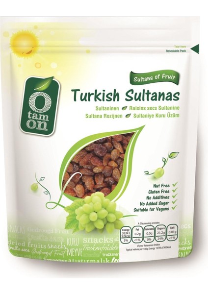 Sultaniye Kuru Üzüm 200G