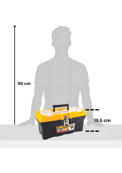 | Takım Çantası, Metal Kilitli, 16" fiyatları