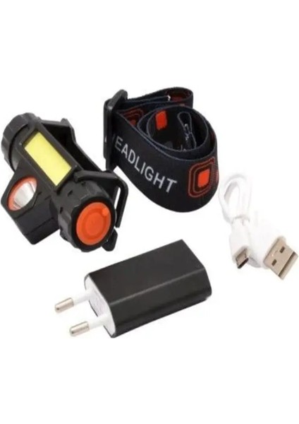 Şarjlı Kafa Feneri