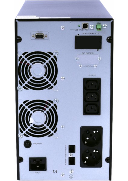 Inform Sinus Evo 3 Kva LCD Online Güç Kaynağı ( Ups ) 1 Faz Giriş - 1 Faz Çıkış / 3kva