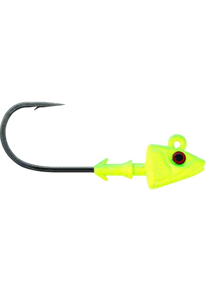 SD840 Shad Jig Head Ch - Chartreuse 7gr - 3lu - 3-0