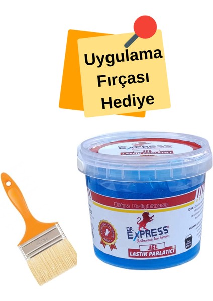 Lastik Parlatıcı Jel 500 ml Fırça Hediyeli Oto Lastik Parlatıcı 500ML fiyatları