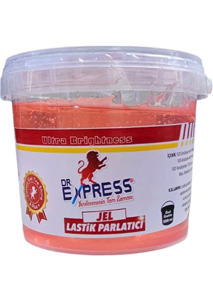 Lastik Parlatıcı Jel 500 ml Fırça Hediyeli Oto Lastik Parlatıcı 500ML indirimleri