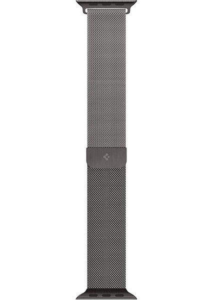 Apple Watch 49mm Ultra 2/1 - 46mm Seri 10 - 45mm Seri 9/8/7 - 44mm Seri SE2/SE/6/5/4 Kordon Kayış Band Metal Fit Graphite - AMP06925 fırsatları
