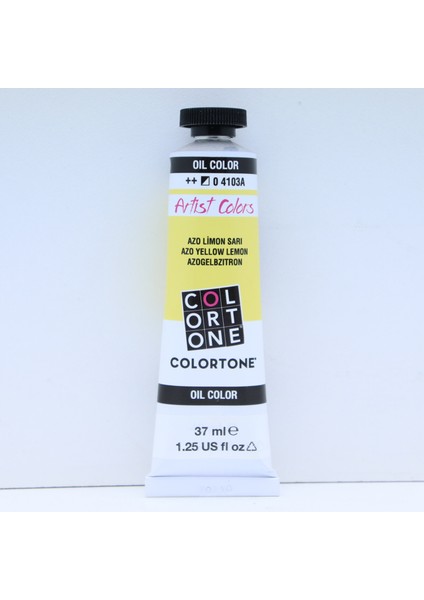 Artist Colors Artist Serisi Yağlı Boya 37 ml (Azo Limon Sarı)