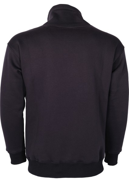 SF-SW01 3 Iplik Şal Yaka Sweatshirt