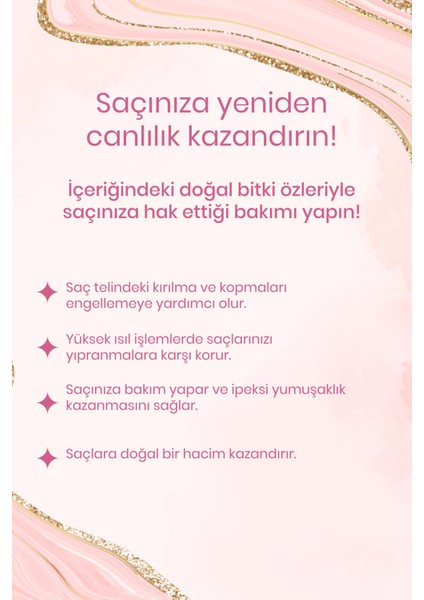 Keratin Kolajen Saç Bakım Sütü 200 ml