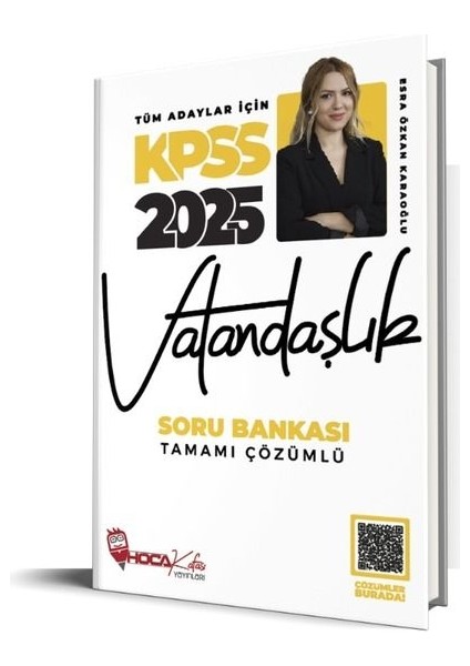 2025 Kpss Gy-Gk vatandaşlık Soru Bankası (Qr Kod Çözümlü)