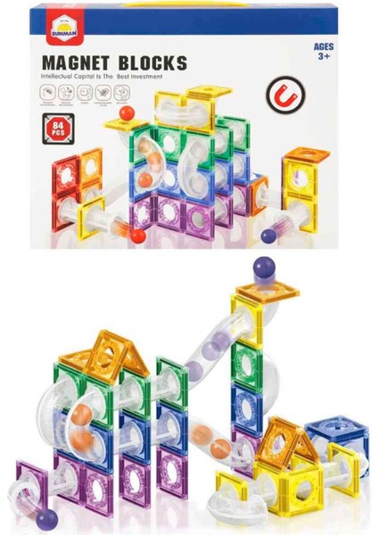 Mini Mühendisler Için Harika Bir Set! 84 Parçayla Sonsuz Olasılık! indirimleri