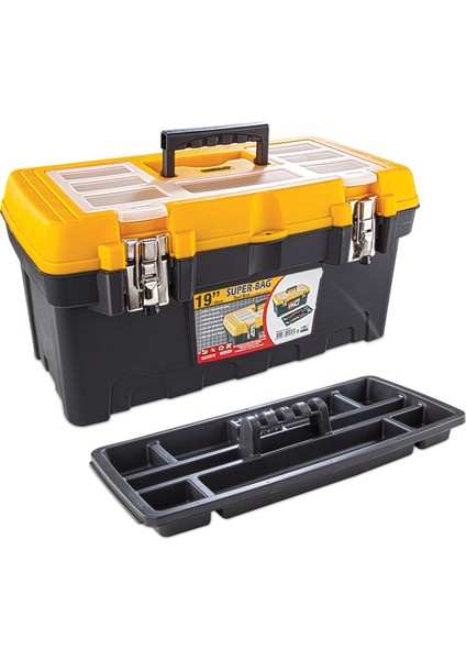 | Takım Çantası, Metal Kilitli, 19"