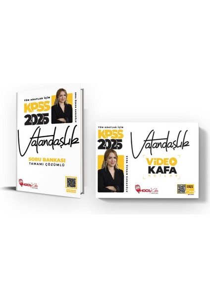 2025 Vatandaşlık Soru-Video 2'li Set