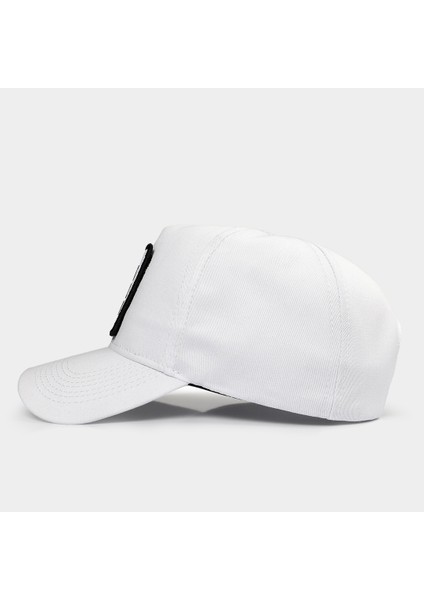 V1 Baseball Ayı - 3 Kod Logolu Unisex Beyaz Şapka fırsatları