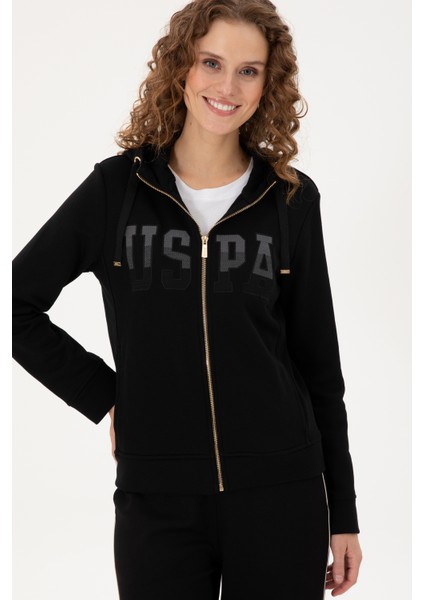 Kadın Siyah Sweatshirt 50289540-VR046