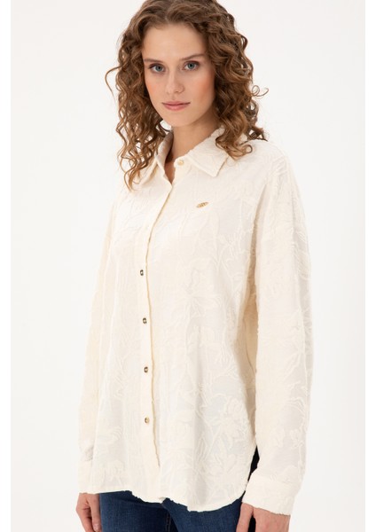 Kadın Krem Gömlek Örme 50298166-VR071 modelleri