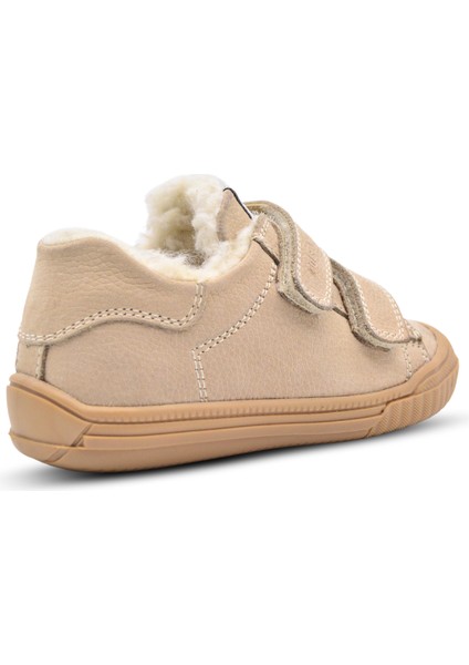 Pearl Çift Cırtlı Deri Içi Kürklü Unisex Ayakkabı Bej fiyatları