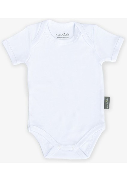 % 100 Pamuk 5'li Bebek Body – Beyaz fiyatları