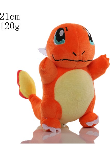 Charmander Peluş Oyuncak 21 cm (Yurt Dışından)