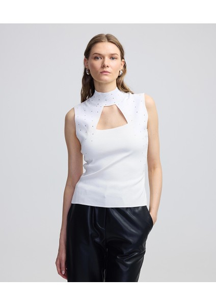 Hotfix baskılı cutout triko IW6240050255018