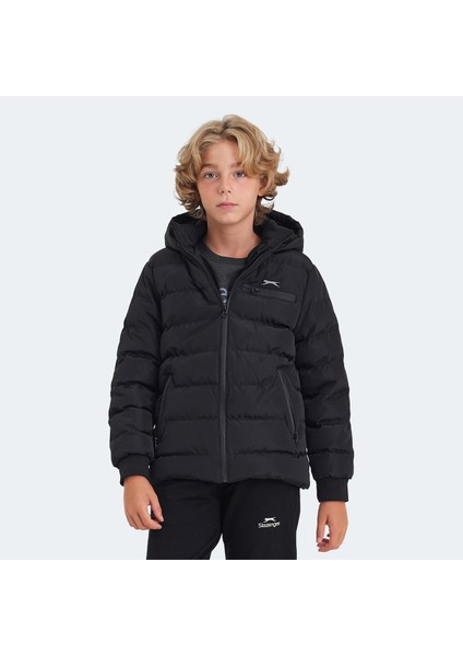 CAPTAIN Unisex Çocuk Mont & Kaban Siyah