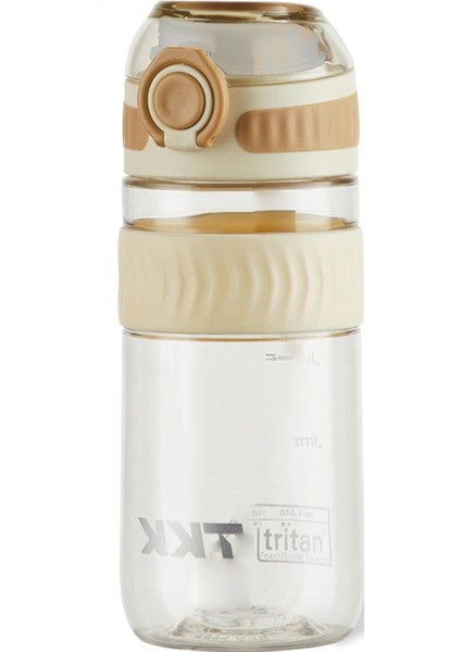 Tkk 550 ml Rahat Içim U Ağızlı Bpa Içermeyen Taşıma Kulplu Tritan Su Matarası