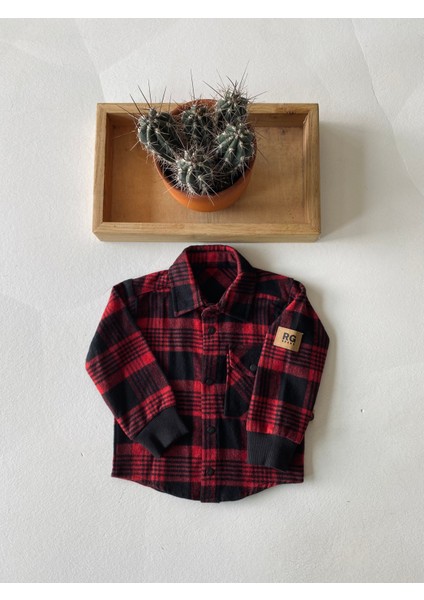 Bebek Jaglon Detaylı Oduncu Gömleği fırsatları