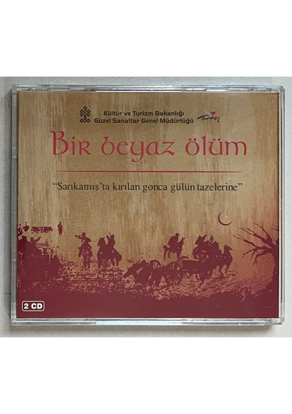 Bir Beyaz Ölüm Sarıkamış'ta Kırılan Gonca Gülün Tazelerime Çift CD (Sıfır Orjnal Dönem Baskı Cd)
