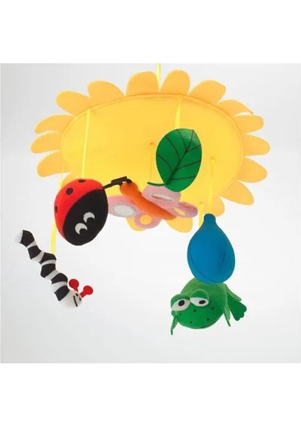 Sumuhome Klappa Dönence Bebek Oyuncak Sarı