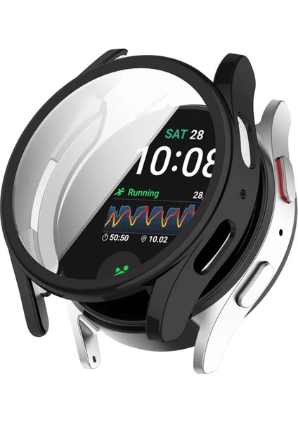 Samsung Galaxy Watch Fe ile Uyumlu Kasa ve Ekran Koruyucu 360 Tam Koruma Silikon Kılıf