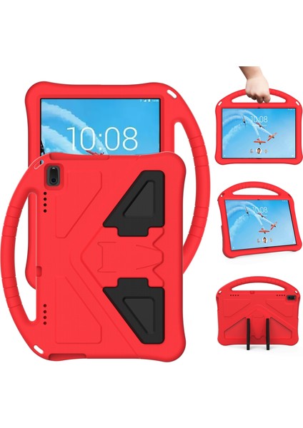 Lenovo Tab E10 TB-X104F Eva Düz Düşme Önleyici Koruyucu Kılıf Shl Tutucu ile (Yurt Dışından)