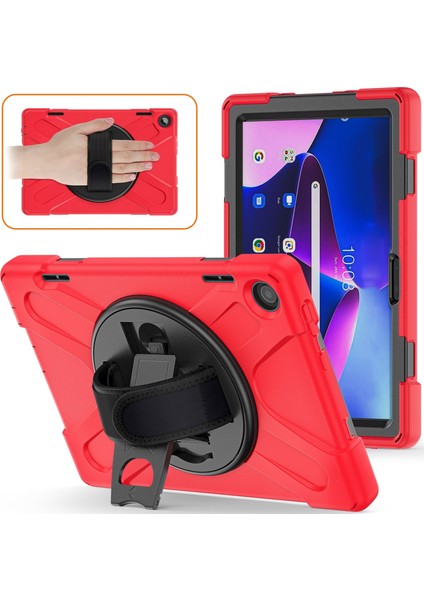 Lenovo Tab M10 10.1 3. Nesil Silikon + Pc Tablet Kılıfı (Yurt Dışından)