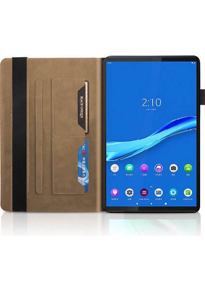 Lenovo Tab M10 Artı Deri Kılıf Için (Yurt Dışından)
