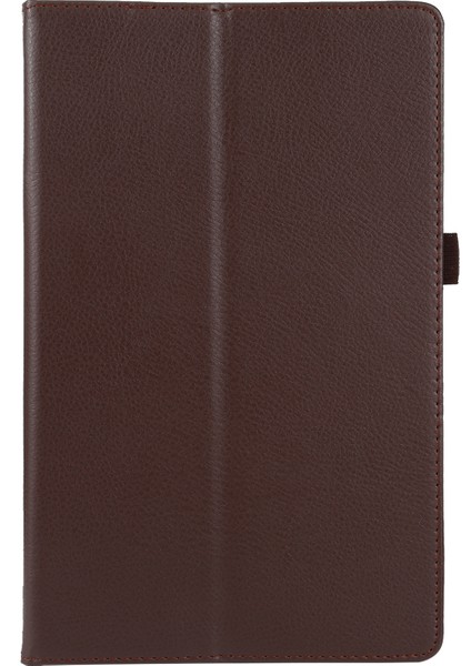 Lenovo Tab M10 Hd Için Litchi Dokulu Deri Kılıf (Yurt Dışından) fiyatları