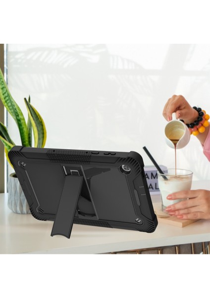 Lenovo Tab M10 Plus X606 10.3 Inç Için Silikon + Pc Kılıfı (Yurt Dışından) modelleri