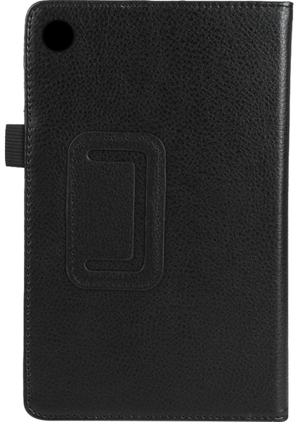 Lenovo Tab M7 Için Litchi Dokulu Deri Kılıf (Yurt Dışından)