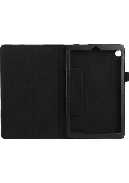 Lenovo Tab M7 Için Litchi Dokulu Deri Kılıf (Yurt Dışından)