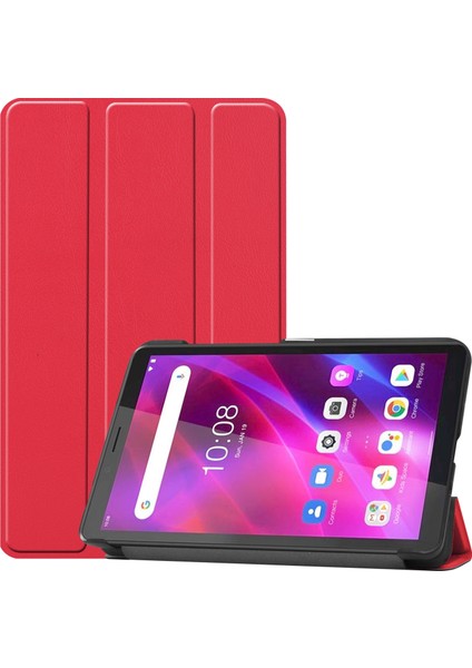Lenovo Tab M7 3. Nesil Için Custer Texture Deri Kılıf (Yurt Dışından)