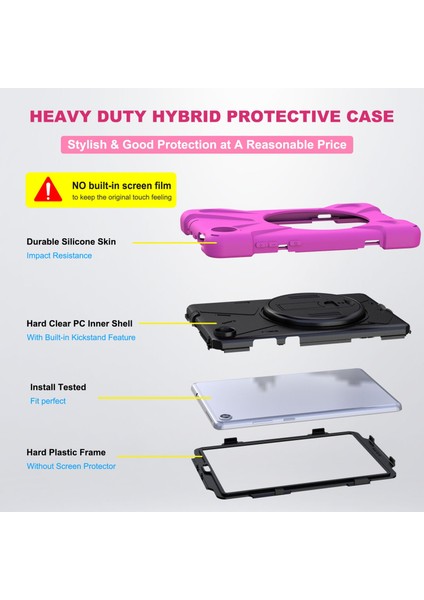 Lenovo Tab M8 Silikon + Pc Kılıfı Için (Yurt Dışından) indirimleri