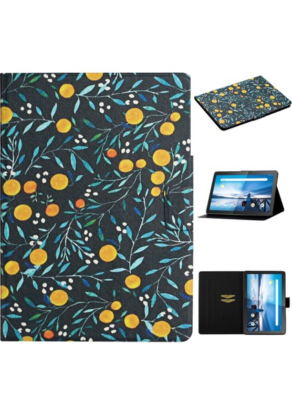 Lenovo Tab M10 Deri Kılıf Için (Yurt Dışından)